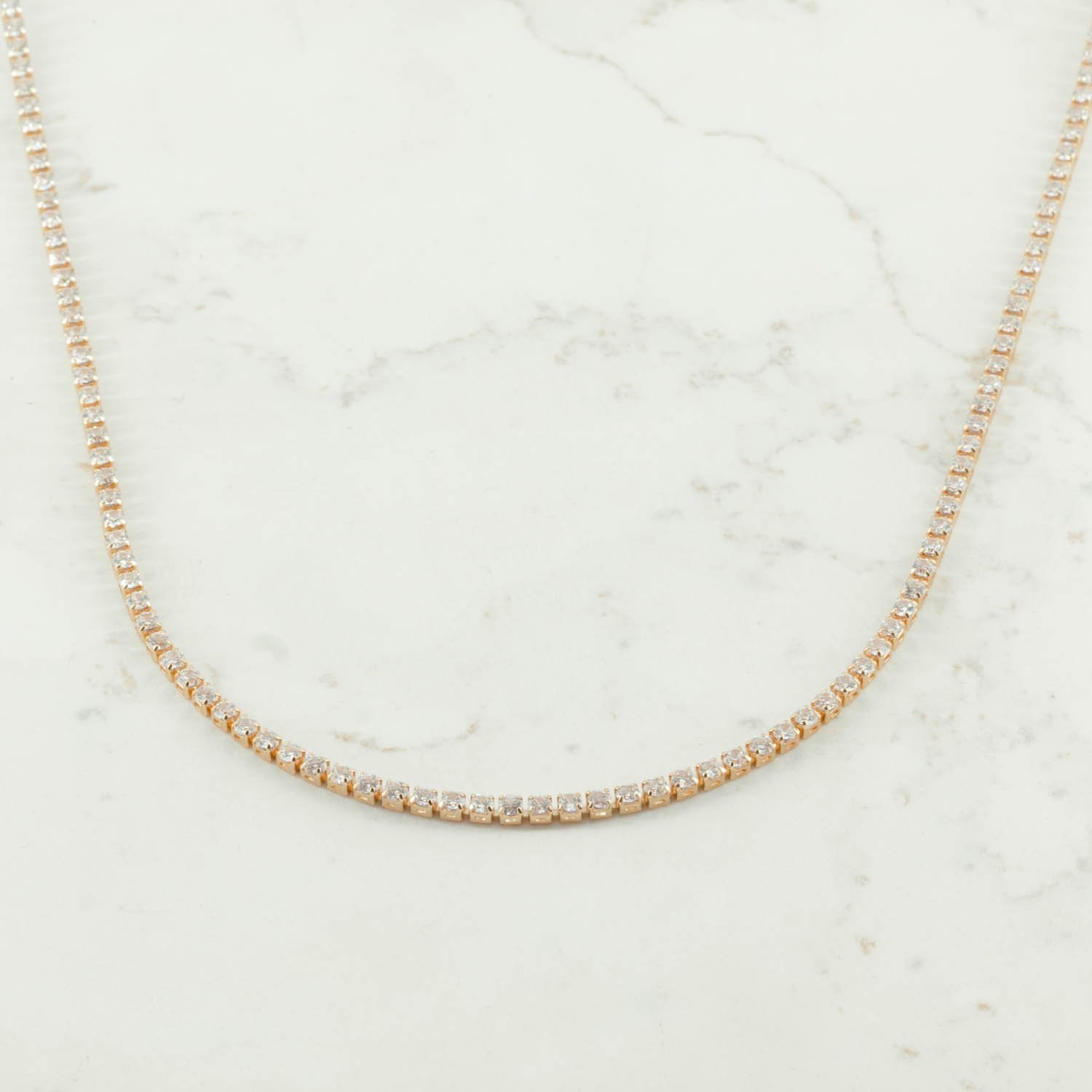 CADENA TENNIS DELGADA 60CM-2MM